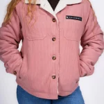 Sherpa Corduroy Femme Rose