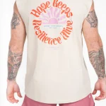 Ärmelloses T-Shirt „Sand Hope Rising“