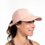 Vintage-Kappe in Pfirsichfarbe