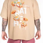 Camisola Oversize Heavy Union Beige Grateful