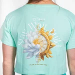 Crop top  Perpermint Bloom Time