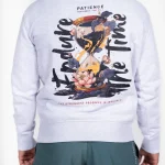 Sudadera con capucha unisex de algodón orgánico Ash Grey Time Alchemy