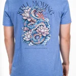 Tshirt homme Blue Snake Evolve