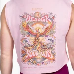 Sleveless Crop Light Pink Design Your Way