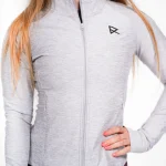 Zipper Femme Grey "Run N' More"