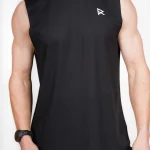 Débardeur Homme Black "Run N' More"